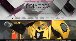 Desktop Screenshot of polycrea-decoration.com